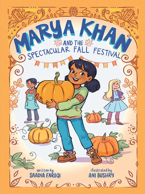 cover image of Marya Khan and the Spectacular Fall Festival (Marya Khan #3)